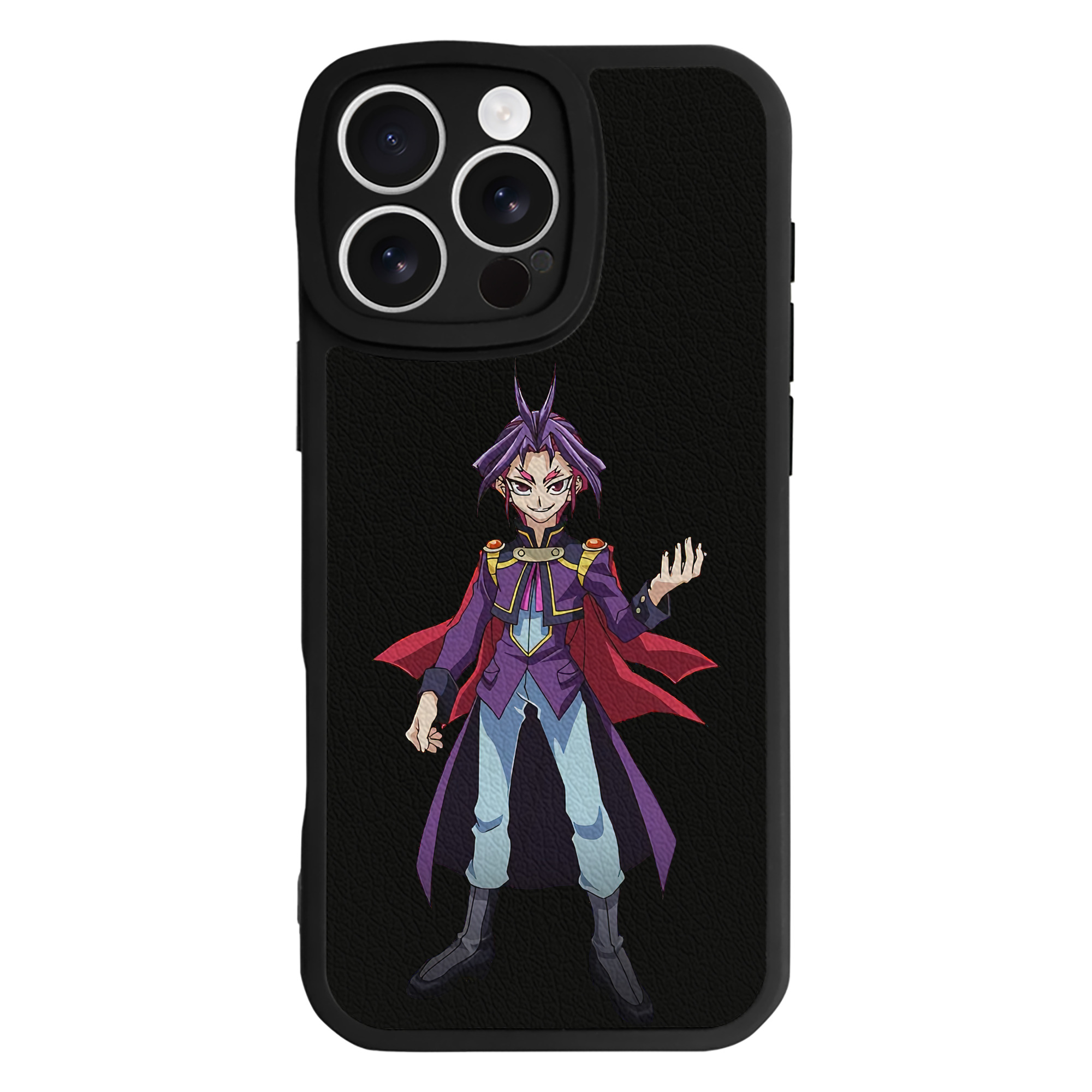 遊☆戯☆王 Yu-Gi-Oh! 【iPhone 16シリーズ対応】シリコンスマホケース（レザー調） 材質：シリコン